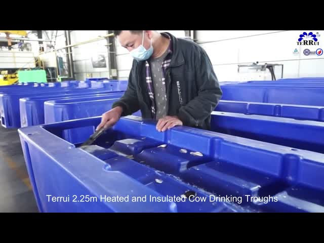 170*57*50 см Утечка Испытательная корова Питьевая кастрюля Вместимость 140 л видео