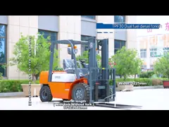 Гидравлическая трансмиссия Маленький дизельный вилочный погрузчик video