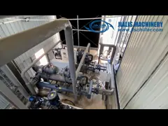 JLSW-200D настраиваемый водоохлаждаемый винтовой компрессор холодильник PLC управление 100кВт video