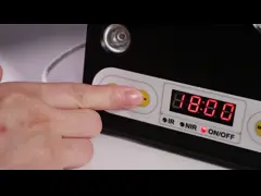 Handheld близко терапия инфракрасного света, небольшие приборы терапией красного света 135W video