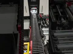 Высокая эффективность машины ленточнопильного станка CNC небольшого диаметра A330NC горизонтальная video