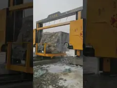 Каменный режа блок разделяя разрабатывать карьер камня вырезывания тяжелого рока машины Rsm-3500-18/21 video