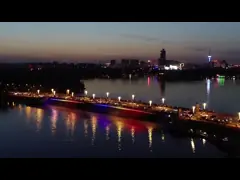 Цветные светодиодные высокие водопады Фонтаны Музыкальный Водяной спрей Музыка video