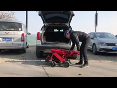 ISO13485 220lb Classic Foldable Electric Wheelchair