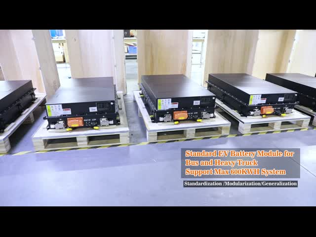 CTS Truck Battery Pack 200kwh 300kwh 500v 600v 700v High Voltage Lithium Battery For Electric Truck/Bus video