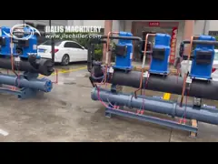 JLSK-50HP Промышленный охлажденный водой скруточный холодный аппарат для вакуумной печи video