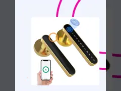 Tuya App Smart Code Door Lock Smartphone Connection Remote Control Room Lock (Умный код Tuya App) Закрытие дверей с помощью телефона video
