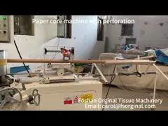 Ρόλος τουαλετών 5KW 380V που ξανατυλίγει την άνεμος μηχανή πυρήνων μηχανών