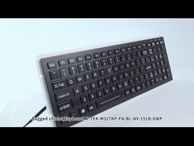 IP65 Rugged Chiclet Keyboard