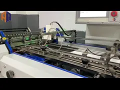 4.2KW Large Format Pharmaceutical Leaflet Folding Machine With Belt Driving 300gsm