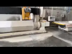 Автомат для резки 11/15kw штендера столбца автомата для резки камня твердый video