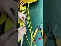 Producing fiber optic patchcords