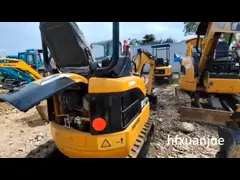 Снос Использованная гусеница 301.5 Cat мини экскаватор 4,4/2,9 км/ч video