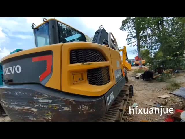 Equipamento de construção de escavadeiras Volvo prime usado CE 80 8 toneladas