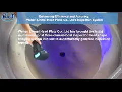 Carbon Steel Pressure Vessel Head Asme Dished Head 2590mm Diameter 88mm Thickness