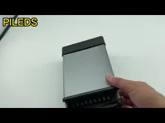 Смена 24В светодиодного источника питания 400W дождеупорный с алюминиевым сплавом video