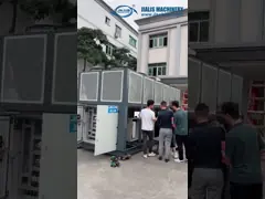 JLSF-160D Air Cooled Water Chiller Machine R22 R407C R134a Refrigerant