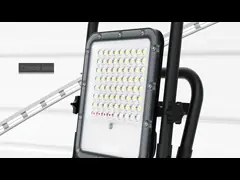 100 Вт светодиодный перезаряжаемый рабочий свет DC 6В Вход длительное рабочее время Хорошее теплопоглощение video