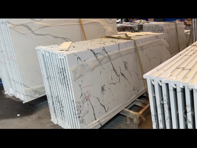 OEM высокопрочный кварцевый каменный кухонный стол с раковиной