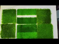 Rumput Palsu Buatan Anti UV, Rumput Sintetis Tenis Tinggi Tumpukan 15mm