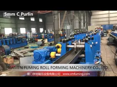 Purlin C Profile Roll Forming Machine Powerful And Versatile Production Line