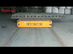 Четырехколесный аккумуляторный транспортный тележ Industrial Heavy Duty Transporter 25t video