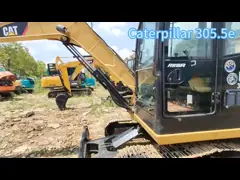 Использованное оборудование CAT305.5E CAT Использованное оборудование экскаватор тяжелое строительное оборудование video