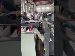 автоматическая машина для резки и шитья вкладыша 20пкс/Мин Лнсертинг и Хемминг video