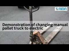 Универсальные части поддонов для поддонов Джек ручка 2000 кг Антистатический video