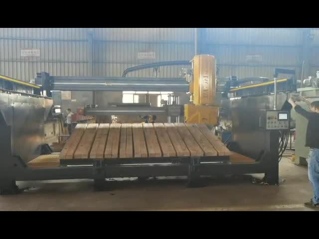 Integrated bridge cutting machine
