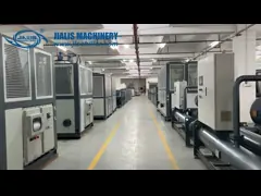 JLSW-80D Водоохлаждаемый винтовой чиллер для мобильных зарядных станций для хранения энергии video