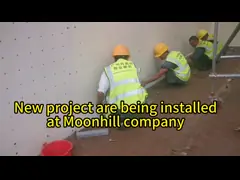 Панели стены тренировки ROHS взбираясь на открытом воздухе для парка приключения спортивной площадки video