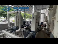 JLSW-100D винтовая машина для охлаждения воды для химической фармацевтической обработки металлов video