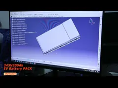 Профессиональная электроэнергетическая батарея 345В 210А для мини-грузовиков 614В 800В 60кВ 110кВ литий-ионная батарея для электромобилей video