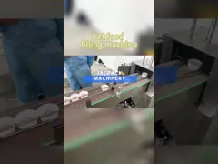 Tray MAP Sealing Machine 0.3m3/Min Air Consumption For Pet Food Packaging