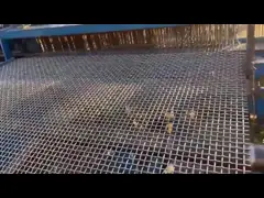 304 316L Нержавеющая сталь скрученная проволочная сетка 3x3 двойная скрученная проволочная сетка video