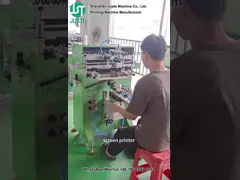 Printer Curve Screen Mencetak Bentuk Elips Untuk Botol Plastik