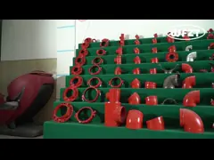 Полированная отделка с канавками, проводные трубные соединения с натяжкой 90° локти video