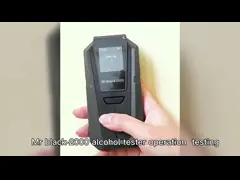 Semiconductor Alcohol Breath Analyser Easy Use Detection Range 0-400mg/100ml