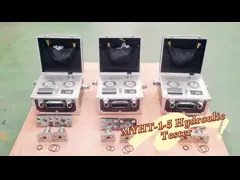 Гидравлический манометр гидравлической системы строительного оборудования измерителей прокачки MYHT-1-4 video