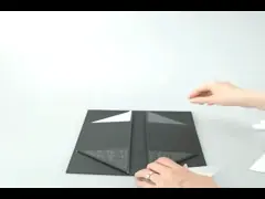 Специальный жесткий складной подарочный ящик упаковка складная магнитная коробка клапан открытый картонный ящик video
