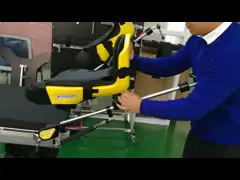 Поддержка ноги держателя ноги цистоскопии стремени держателя ноги операционного стола Feynman video