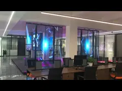 500*1000 TRA-M Внутренний прозрачный светодиодный дисплей Легкая установка в торговых центрах video