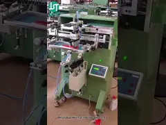 Pencetak layar melengkung cetak bentuk silinder untuk gelas mangkuk