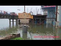 PLC Control Steel Pile Foundation Machine For Construction Sites