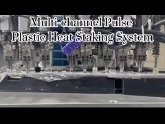 Контроллер высокопроизводительного пластмассового горячего накладывания для горячего накладывания нескольких пластиковых колодцев video