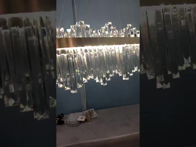 Luxury Pendant Lights K9 Crystal Pendant Chandelier