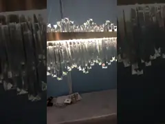 Luxury Pendant Lights K9 Crystal Pendant Chandelier