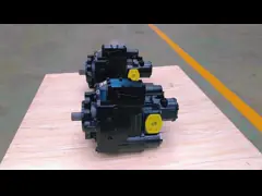 Гидравлические поршневые насосы с фанеровым корпусом и закрытой петлей video