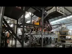 Роторный гранулятор органических удобрений Tianci 380V для навоза животных video